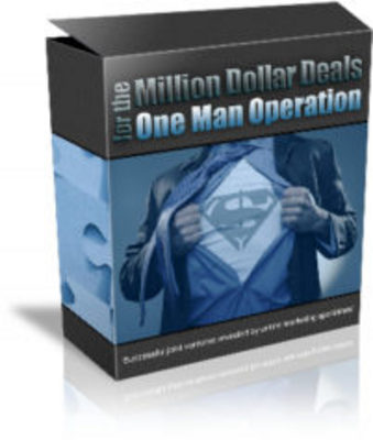 Product picture Million Dollar JV Deals - One Man Operation